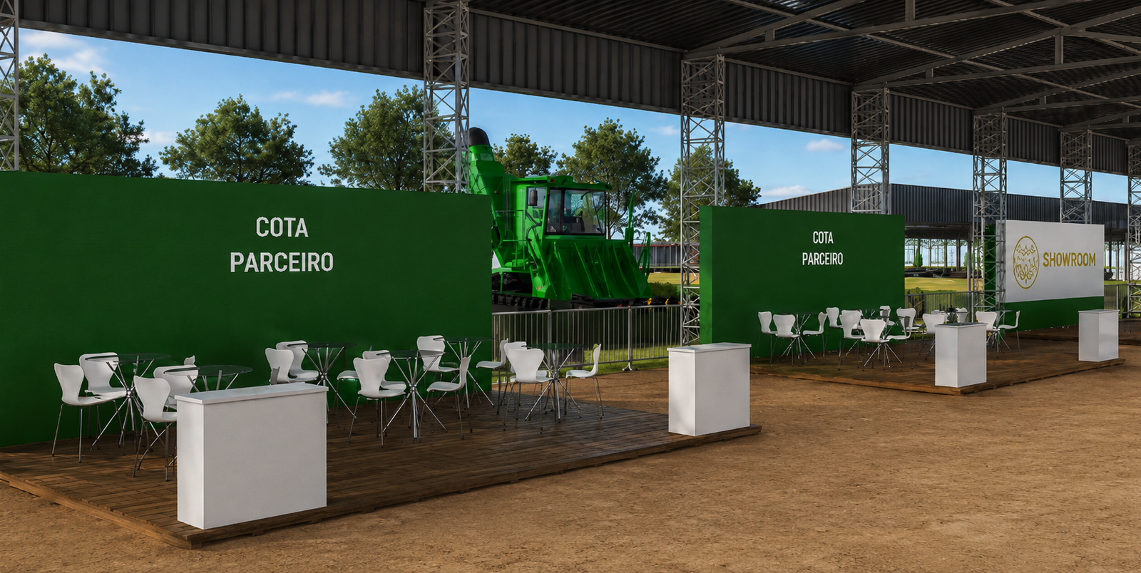 Estande 3D Cota Parceiro