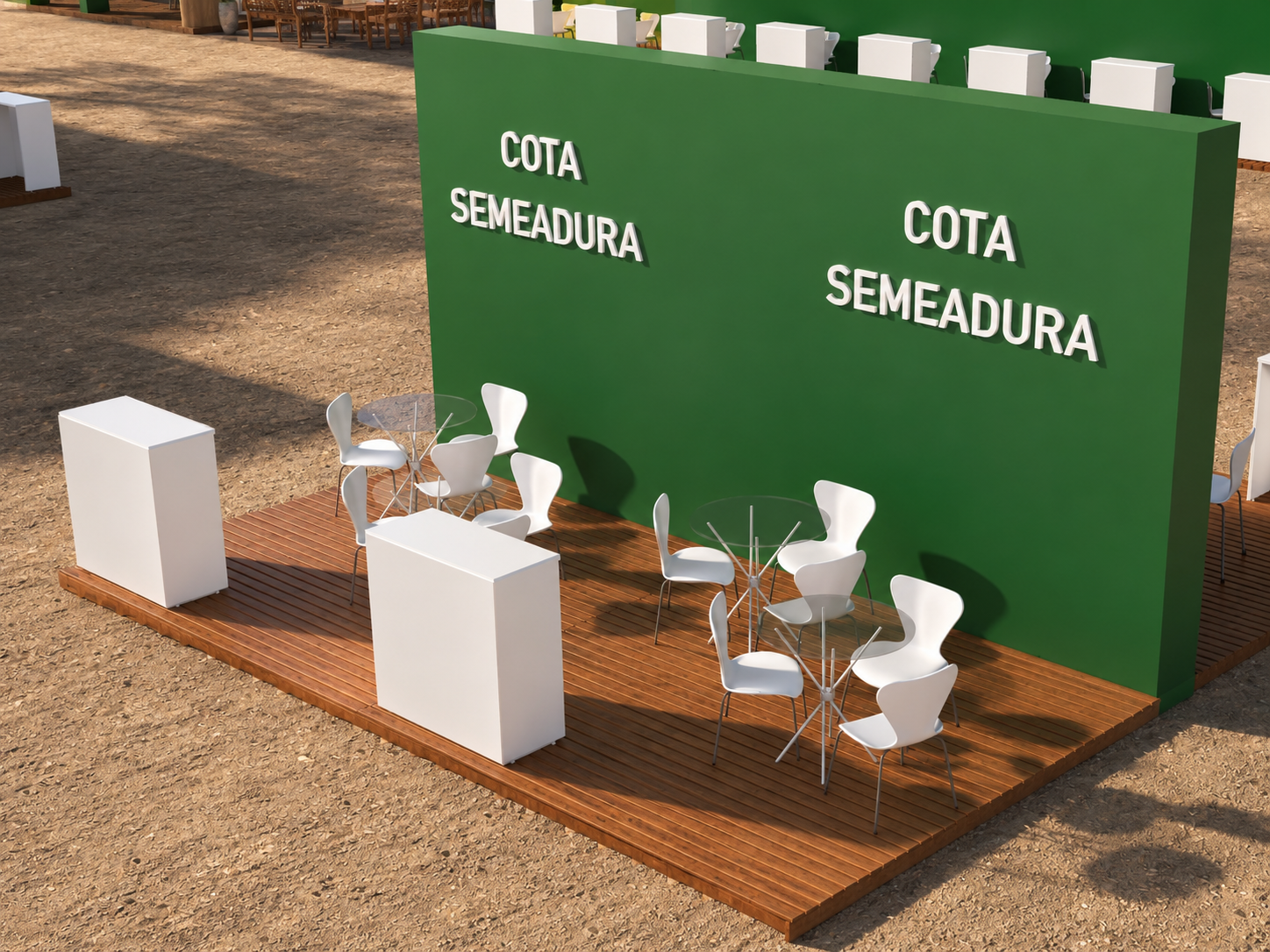 Estande 3D Cota Semeadura